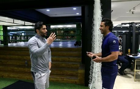 عکس| پرسپولیسی محبوب در تمرین استقلال