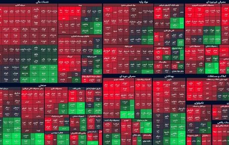 بورس همچنان در وضعیت قرمز / شاخص، کانال ۱.۵میلیون را از دست داد