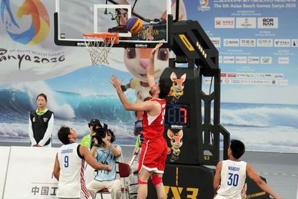 حذف تیم ملی بسکتبال سه نفره ایران از بازی‌های آسیایی ساحلی