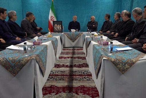 جلسه خاص هیات دولت همزمان با جنگ