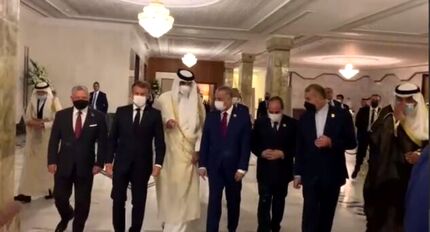 گفت‌وگوی امیرعبداللهیان با رئیس‌جمهور مصر در حاشیه نشست بغداد