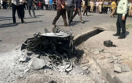 سقوط اشیا ناشناس در گرگان