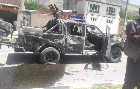 انفجار یک خودرو در بدخشان افغانستان