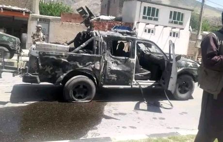 انفجار یک خودرو در بدخشان افغانستان