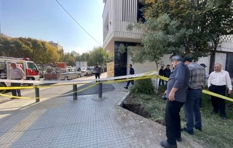 خط لوله قدیمی فاضلاب منجر به فرونشست در اصفهان شد