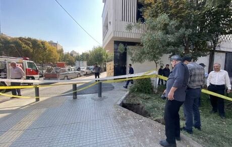 خط لوله قدیمی فاضلاب منجر به فرونشست در اصفهان شد