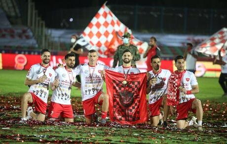 تصاویر | جشن پنجمین قهرمانی متوالی پرسپولیس در لیگ برتر