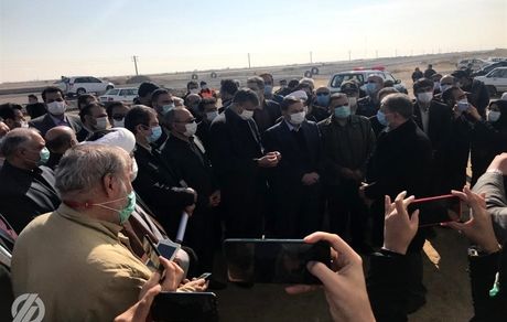 وزیر راه، بخشی از محور شاهرود - آزادشهر را افتتاح کرد