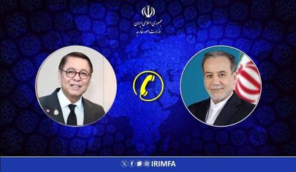 عراقچی با همتای تایلندی گفت و گو کرد