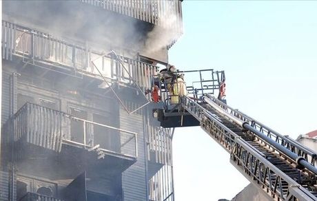 هتلی در استانبول آتش گرفت و دو تن جان باختند