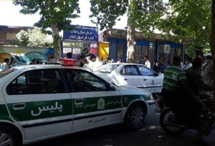 گروگانگیری مسلحانه در اداره اموال تملیکی ایلام + ویدئو