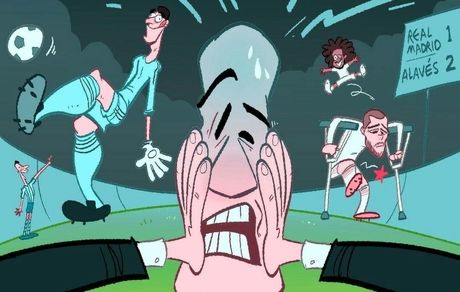 کارتون| بلای جان زیدان 