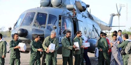 تداوم حضور سپاه و بسیج در مناطق آسیب دیده از سیل تا بازگشت شرایط زندگی مردم به وضع عادی