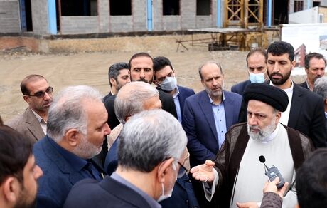 رئیس جمهور از پروژه توسعه بیمارستان ۱۷ ساله زعیم پاکدشت بازدید کرد
