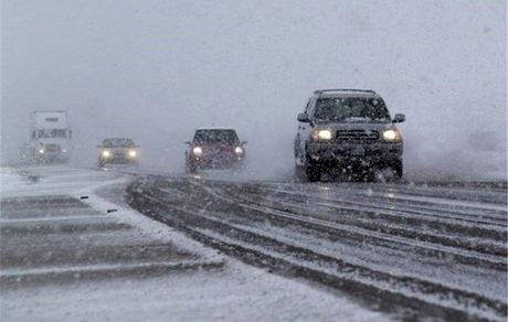 برف و کولاک، جاده کندوان را بست