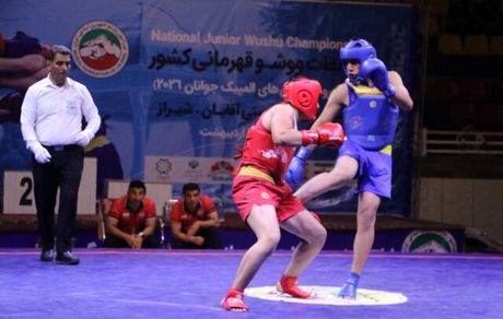 مسابقات قهرمانی کشور ووشو جوانان پسر برگزار شد + نفرات برتر