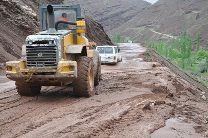 ادامه انسداد محور کرج - چالوس