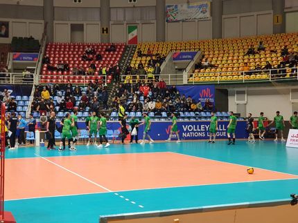 در ارومیه، یک بازی لیگ برتر والیبال نیمه تمام ماند