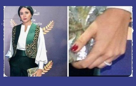 بانوی بازیگر ازدواج کرد؟