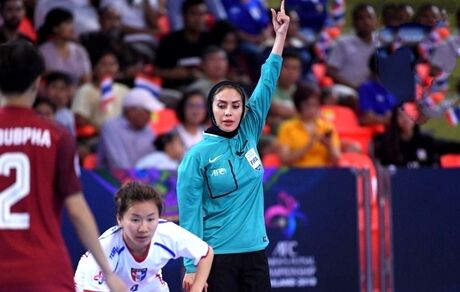 داور و ملی پوش فوتسال زنان ایران در جمع برترین‌های سال ۲۰۲۱ جهان