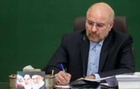 رئیس مجلس، ۶ قانون را به دولت ابلاغ کرد