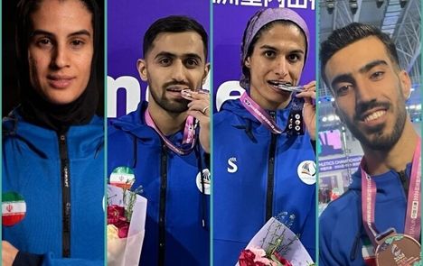 پایان کار تیم ملی دوومیدانی در قهرمانی داخل سالن آسیا با تنها ۴ مدال