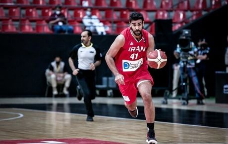 برد تیم ملی بسکتبال در دیداری تدرکاتی مقابل تیم لیگی