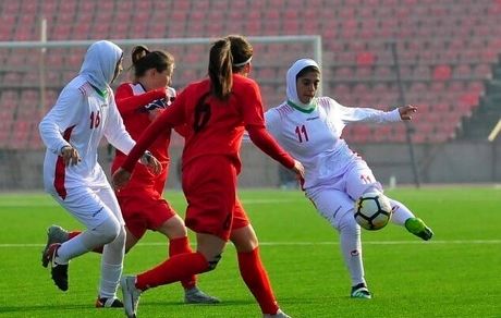 شکست سنگین تیم ملی فوتبال بانوان برابر بلاروس