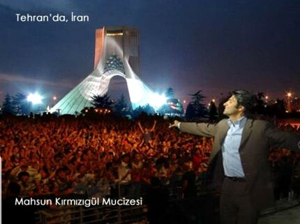 رونمایی از آلبوم جدید ماهسون خواننده مشهور ترکیه‌ای در ایران