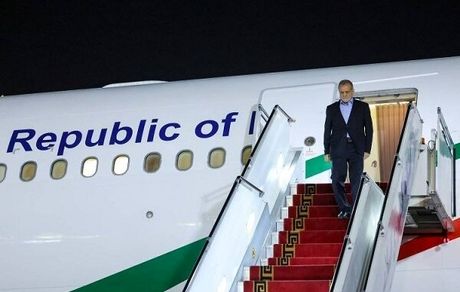 رئیس جمهور وارد بلاروس شد