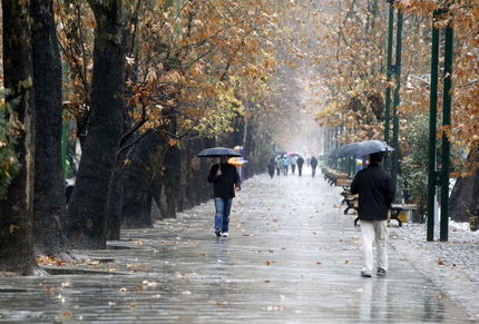 بارش باران در ۷ استان/ کاهش دمای برخی نقاط کشور تا ۸ درجه