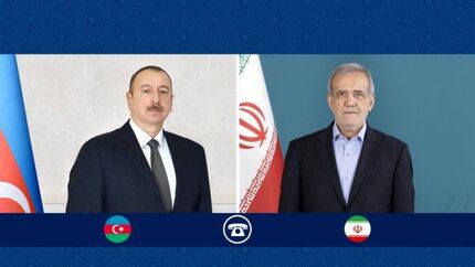 گفت و گوی عیدانه رئیس جمهور با همتای جمهوری آذربایجان