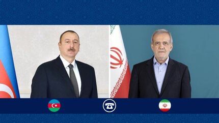 گفت و گوی عیدانه رئیس جمهور با همتای جمهوری آذربایجان