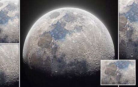 ثبت جزئیات باورنکردنی از ماه با ۲۸۰ هزار تصویر