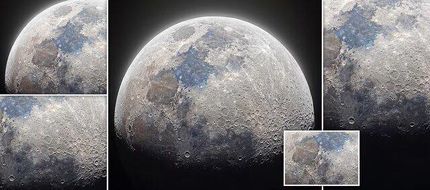 ثبت جزئیات باورنکردنی از ماه با ۲۸۰ هزار تصویر