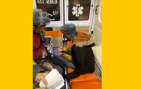 مصدومیت ۲ نوجوان در مشهد بدلیل حوادث چهارشنبه سوری