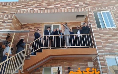 بازدید وزیر راه و شهرسازی از پروژه نهضت ملی مهرگان مشهد/ تامین مالی بانک مسکن در ساخت پروژه مهرگان