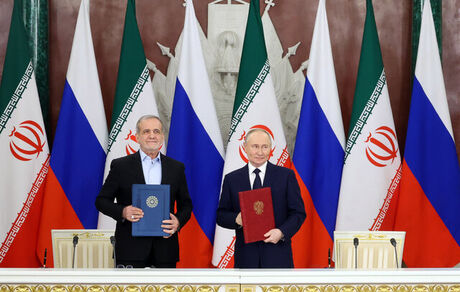 معاهده مشارکت راهبردی جامع با ایران به امضای پوتین رسید