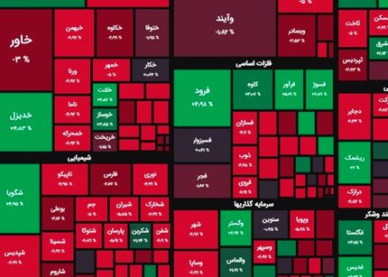 شاخص بورس دوباره ریخت