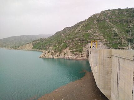 دریچه سد کمندان در استان لرستان باز شد