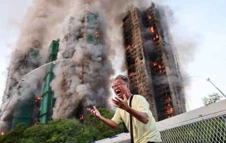 صدها کشته و مفقود در بدترین آتش سوزی ۸۰ سال گذشته هنگ کنگ