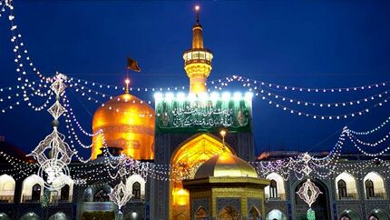 ویژه برنامه‌های متنوع جشن نیمه شعبان در حرم مطهر رضوی