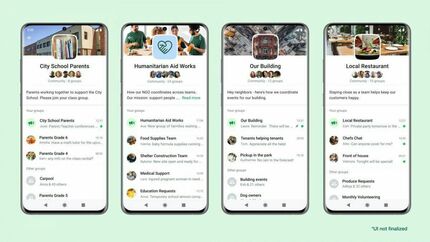 قابلیت Communities واتس اپ رونمایی شد / امکان ارسال فایل‌هایی با حجم ۲ گیگابایت فراهم شد