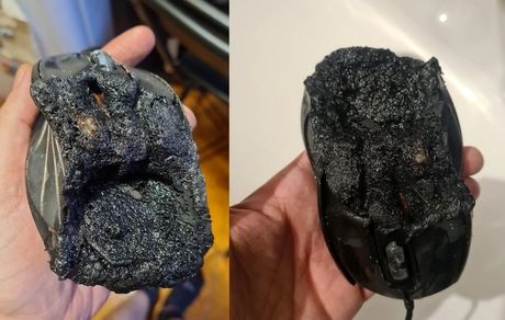 انفجار یک ماوس حادثه آفرید
