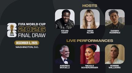 اعلام جزئیات مراسم قرعه‌کشی جام جهانی ۲۰۲۶