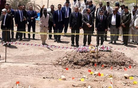 کشف یک گور دسته جمعی مربوط به زمان صدام در عراق