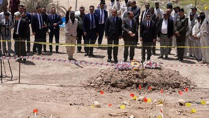 کشف یک گور دسته جمعی مربوط به زمان صدام در عراق