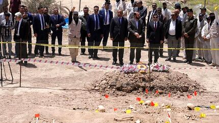 کشف یک گور دسته جمعی مربوط به زمان صدام در عراق
