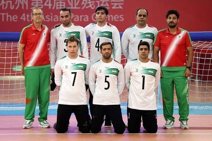 تیم ملی گلبال قهرمان آسیا شد و به پارالمپیک رسید