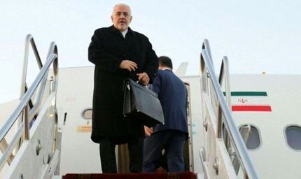 ظریف وارد مسکو شد